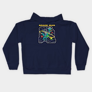 Space Man Kids Hoodie